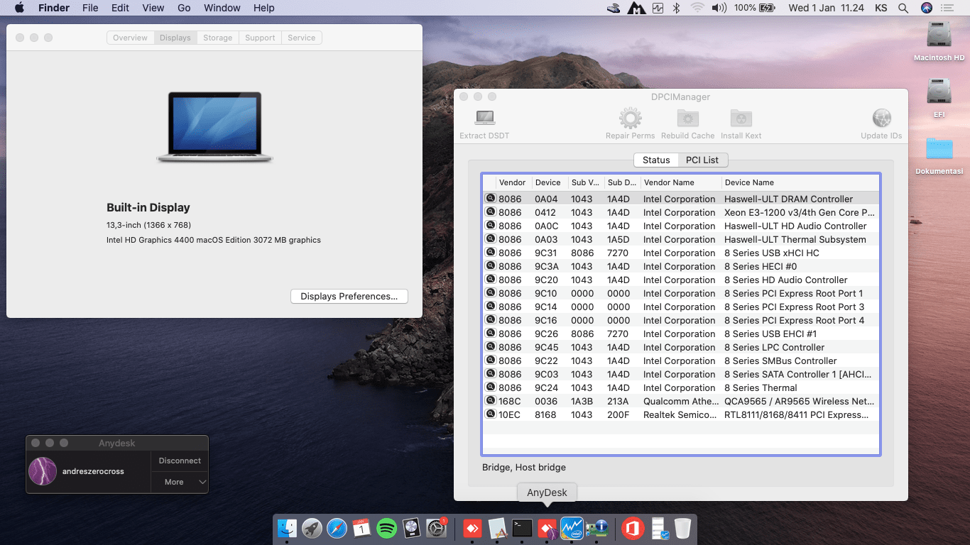 Asus X302LA FN205D [Hasswell   Intel HD 4400] 2